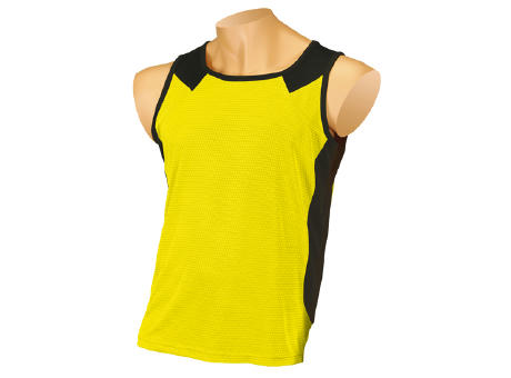 CAMISETA TECNICA DREAM SIN MANGAS AMARILLO XL