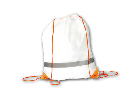 MOCHILA POLIESTER GYMSACK NARANJA