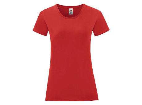CAMISETA ICONIC MUJER ROJO TALLA XXL