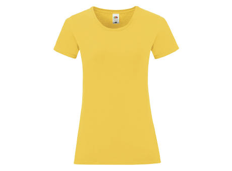 CAMISETA ICONIC MUJER AMARILLO TALLA M