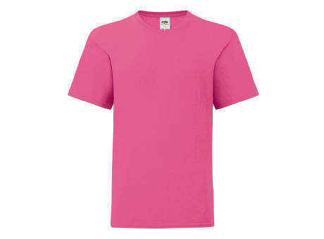 CAMISETA ICONIC NIÑO FUCSIA TALLA 5-6
