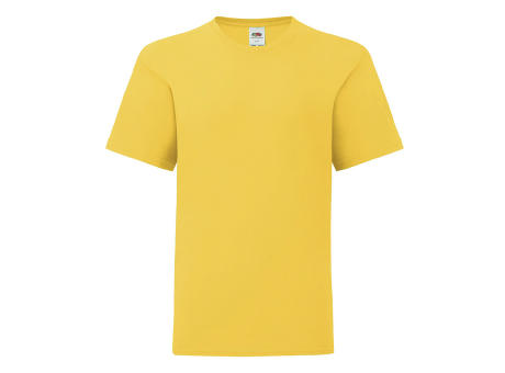 CAMISETA ICONIC NIÑO AMARILLO TALLA 9-11
