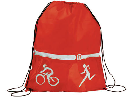 MOCHILA POLIESTER IRON ROJA