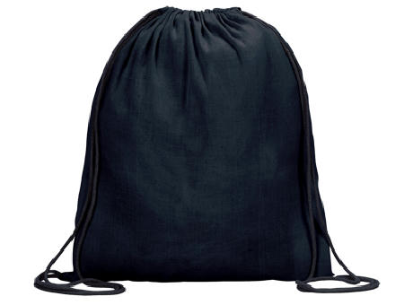 MOCHILA ALGODON KOMBU NEGRO 120GR/M2