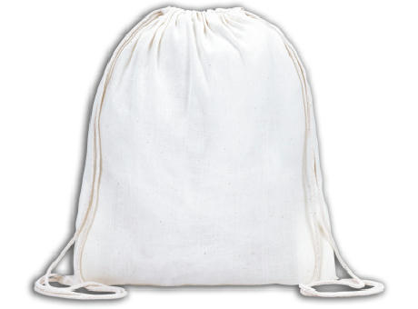 MOCHILA ALGODON KOMBU BLANCO 120GR/M2
