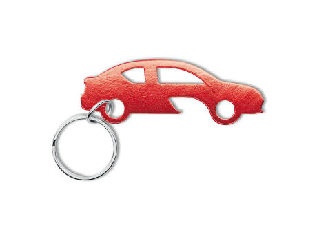 LLAVERO ABRIDOR ALUMINIO LAMBO ROJO