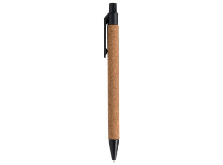 BOLIGRAFO PLASTICO/CORCHO NOKE NEGRO
