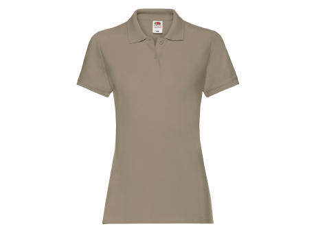 POLO PREMIUM MUJER MARRÓN TALLA L