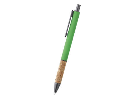 BOLÍGRAFO SHUBER ACABADO GOMOSO VERDE PISTACHO