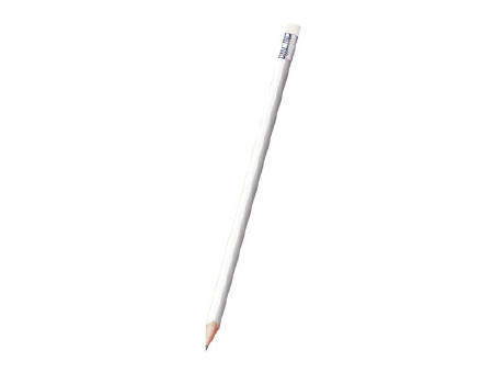 LAPIZ TRIANGULAR MADERA CON GOMA TRIFER BLANCO