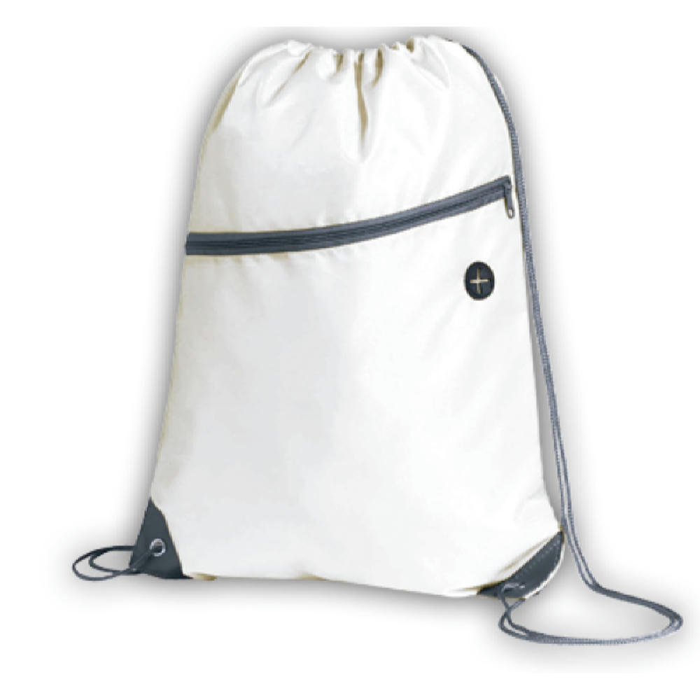 MOCHILA POLIESTER CROSSY BLANCO