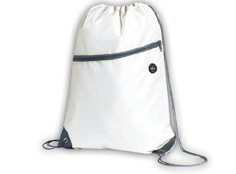 MOCHILA POLIESTER CROSSY BLANCO