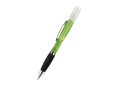 BOLIGRAFO KUMAR TRANSPARENTE CON SPRAY VERDE