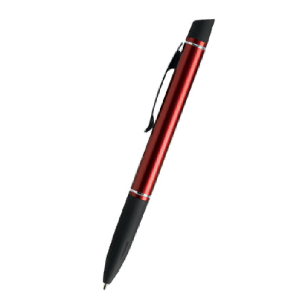 BOLIGRAFO METALICO BASSO ROJO