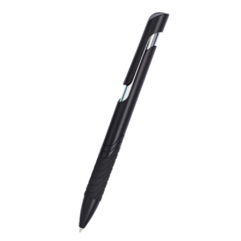 BOLIGRAFO PLASTICO AURUM NEGRO