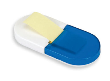 DISPENSADOR POST IT GREAT PILL BLANCO/AZUL