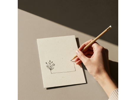 TARJETA 15X10 CM GERMINA 200GR 2 CARAS 100% FSC