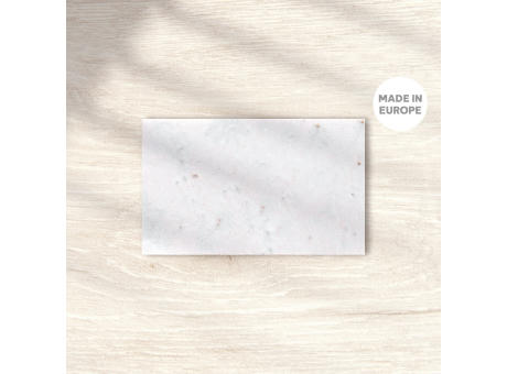 TARJETA 8,5X5,5 CM GERMINA 140GR 1 CARA FSC 100%
