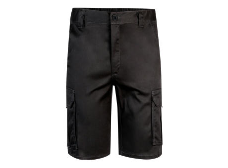 VL HEBE. Stretch-Bermudashorts mit mehreren Taschen (240 g/m²), aus Baumwolle (46 %), EME (38 %) und Polyester (16 %)