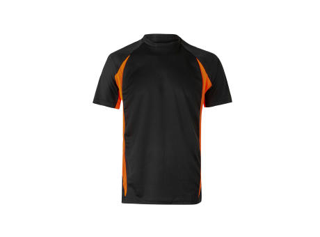 VL SLAYER. Zweifarbiges technisches T-Shirt mit Bird-Eye-Design (160 g/m²), aus Polyester (100%)