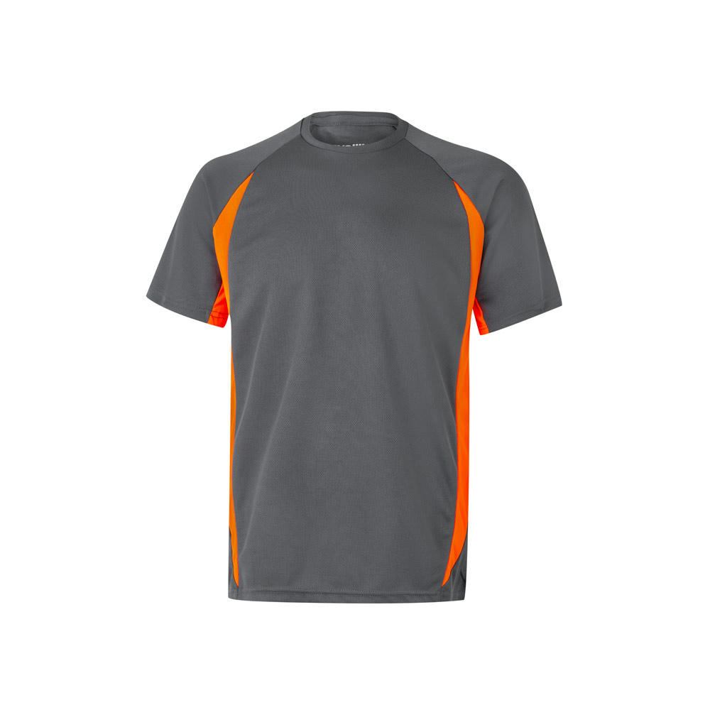 VL SLAYER. Zweifarbiges technisches T-Shirt mit Bird-Eye-Design (160 g/m²), aus Polyester (100%)