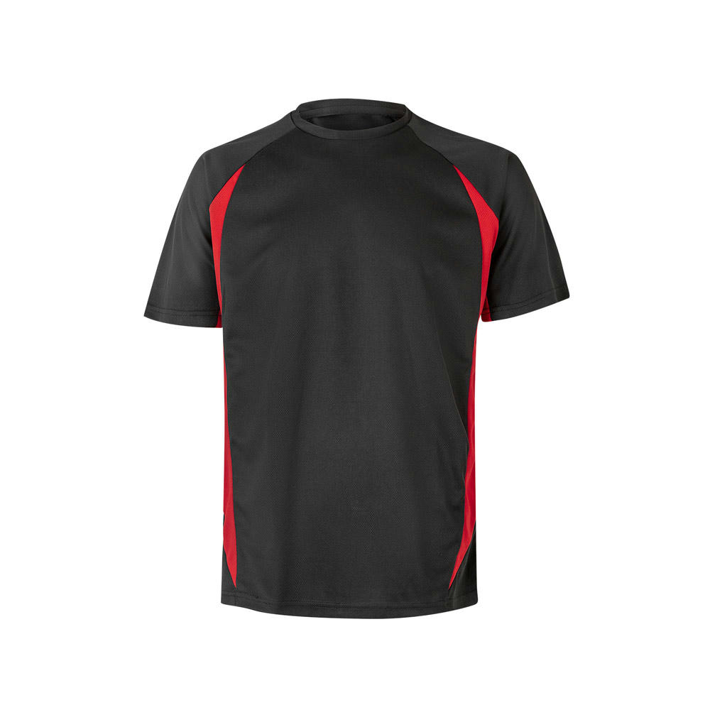 VL SLAYER. Zweifarbiges technisches T-Shirt mit Bird-Eye-Design (160 g/m²), aus Polyester (100%)