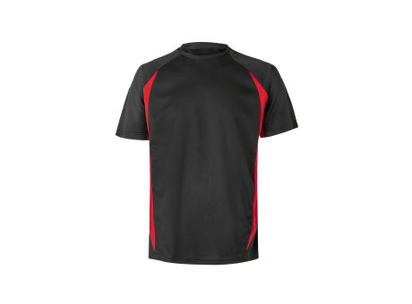 VL SLAYER. Zweifarbiges technisches T-Shirt mit Bird-Eye-Design (160 g/m²), aus Polyester (100%)