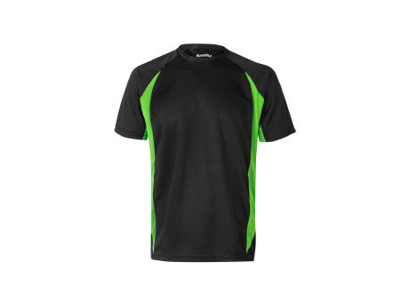 VL SLAYER. Zweifarbiges technisches T-Shirt mit Bird-Eye-Design (160 g/m²), aus Polyester (100%)