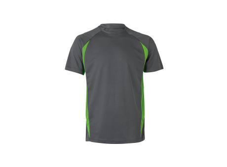 VL SLAYER. Zweifarbiges technisches T-Shirt mit Bird-Eye-Design (160 g/m²), aus Polyester (100%)