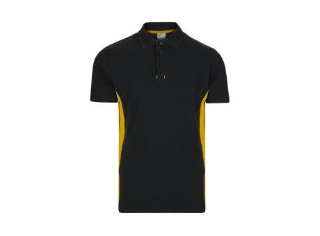 VL SUPAY. Zweifarbiges Piqué-Poloshirt (180 g/m²), kurzärmelig, aus Baumwolle (60%) und Polyester (40%)