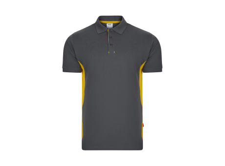 VL SUPAY. Zweifarbiges Piqué-Poloshirt (180 g/m²), kurzärmelig, aus Baumwolle (60%) und Polyester (40%)