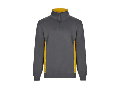 VL SVAROG. Zweifarbiges Frottee-Sweatshirt (260 g/m²), aus Polyester (65 %) und Baumwolle (35 %)