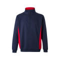 VL SVAROG. Zweifarbiges Frottee-Sweatshirt (260 g/m²), aus Polyester (65 %) und Baumwolle (35 %)