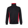 VL SVAROG. Zweifarbiges Frottee-Sweatshirt (260 g/m²), aus Polyester (65 %) und Baumwolle (35 %)