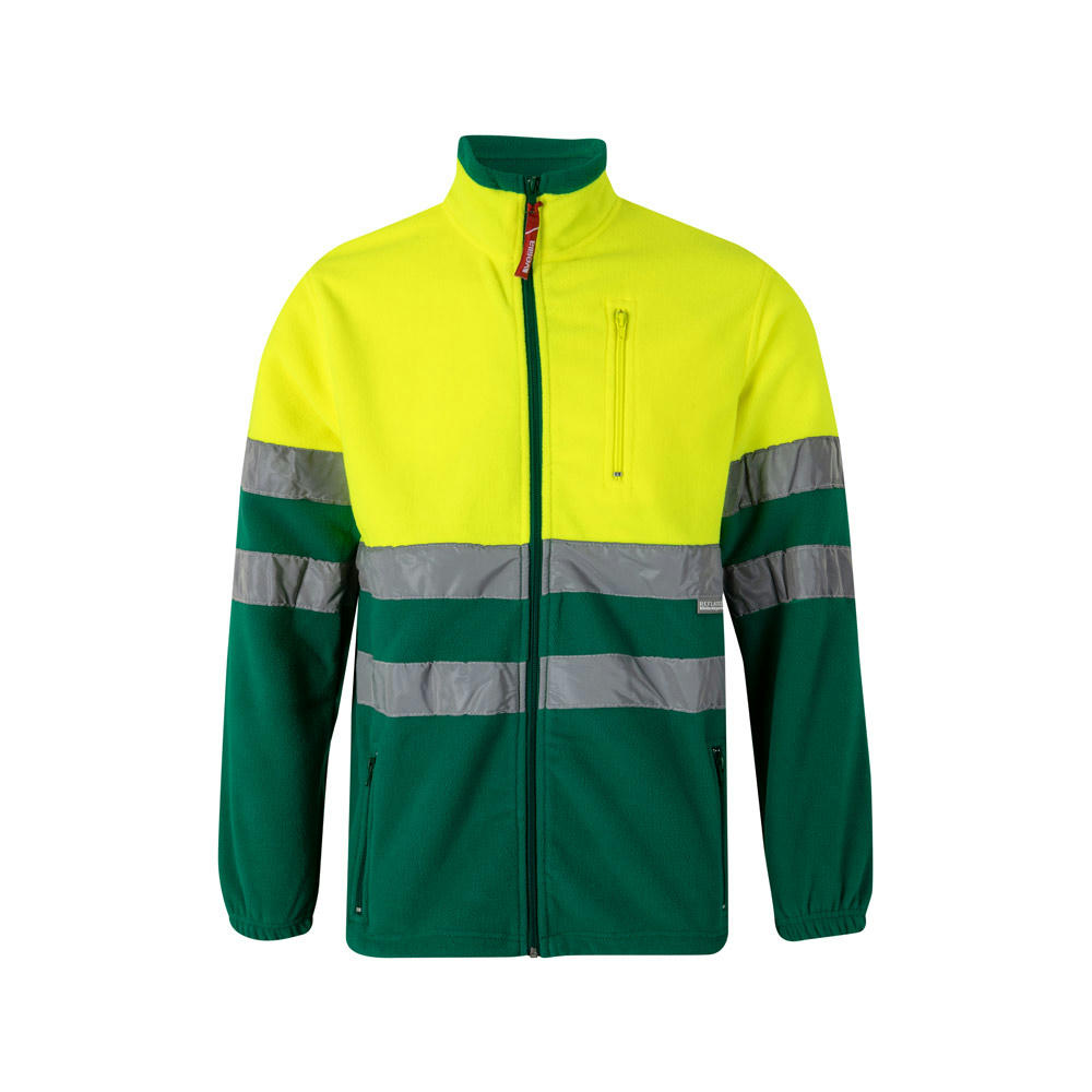 VL EROS. Zweifarbige Fleecejacke (280g/m²), aus Polyester (100%)