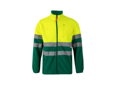 VL EROS. Zweifarbige Fleecejacke (280g/m²), aus Polyester (100%)