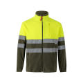 VL EROS. Zweifarbige Fleecejacke (280g/m²), aus Polyester (100%)