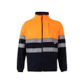 VL EROS LARGE. Zweifarbige Fleecejacke (280g/m²), aus Polyester (100%)