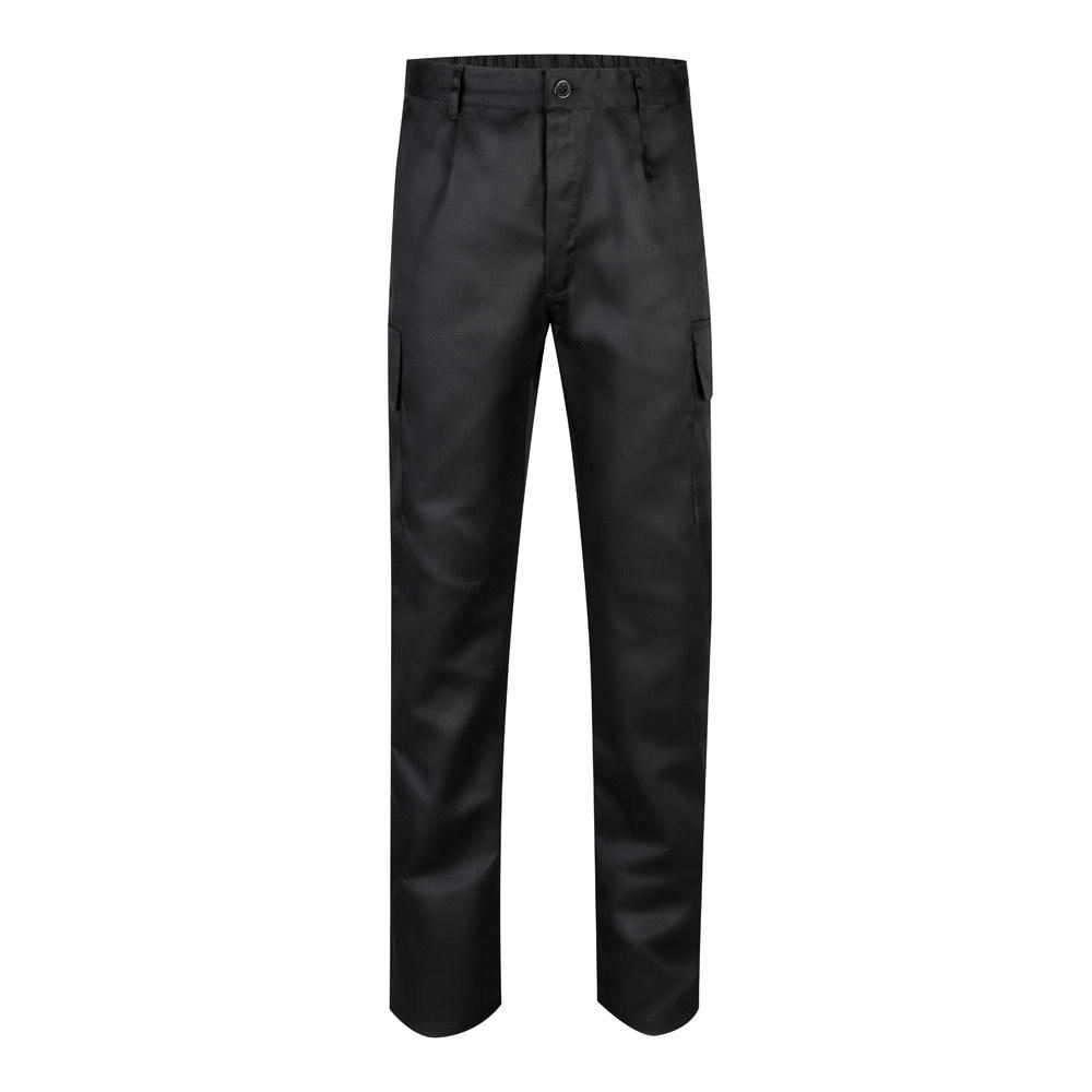 VL AINE. Hose aus Twill mit mehreren Taschen (190 g/m²), aus Baumwolle (20%) und Polyester (80%)