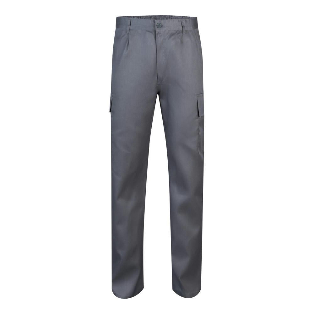 VL AINE. Hose aus Twill mit mehreren Taschen (190 g/m²), aus Baumwolle (20%) und Polyester (80%)