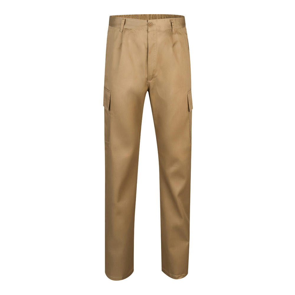 VL AINE. Hose aus Twill mit mehreren Taschen (190 g/m²), aus Baumwolle (20%) und Polyester (80%)