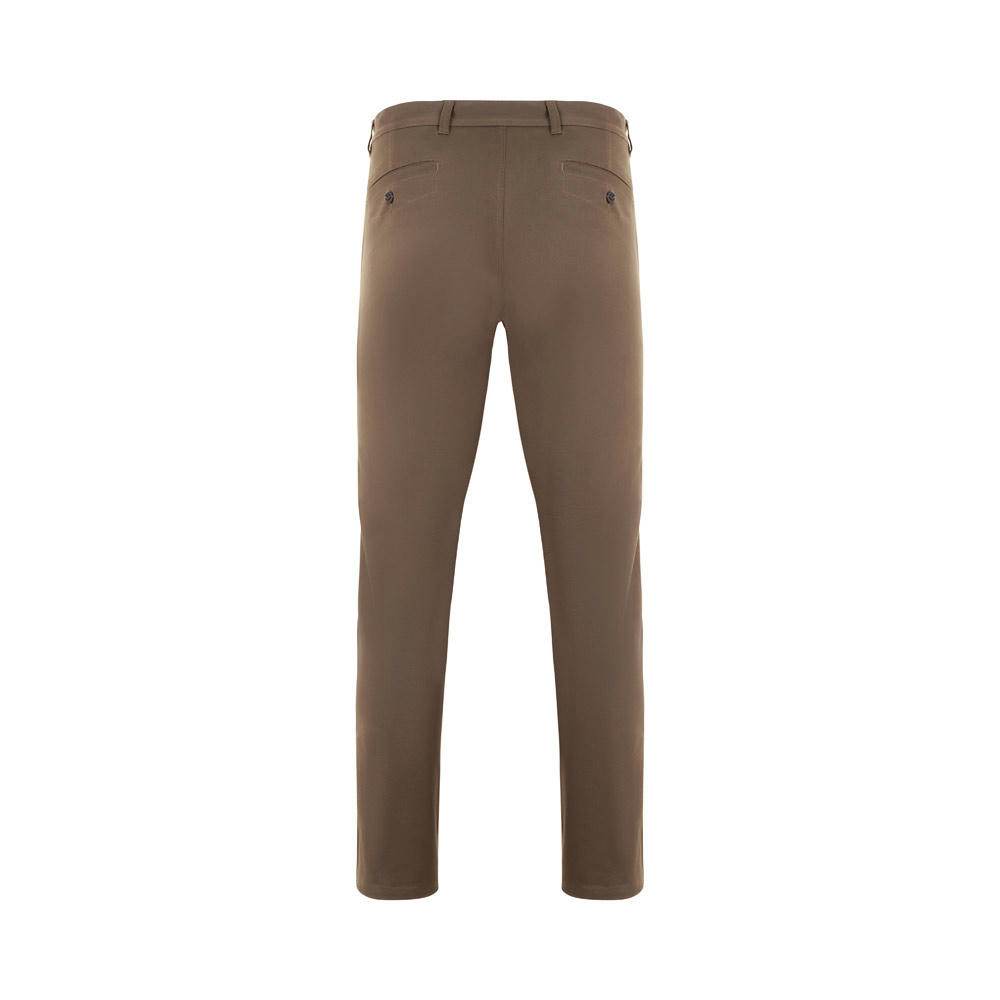 VL VISHNU. Unisex Stretch-Chinohose (260g/m²), aus Baumwolle (98%) und Elastan (2%)