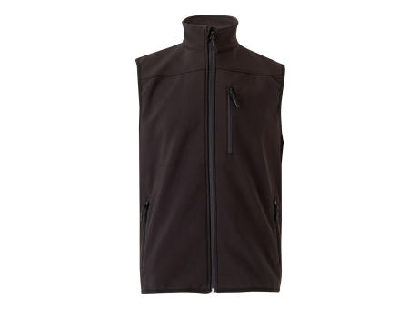 VL VARUNA. Softshell-Weste (280 g/m²), mit Polarfutter, aus Polyester (94 %) und Elastan (6 %)