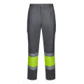 VL ARTEMIS. Zweifarbige Hose aus Twill (190g/m²), Baumwolle (20%) und Polyester (80%)