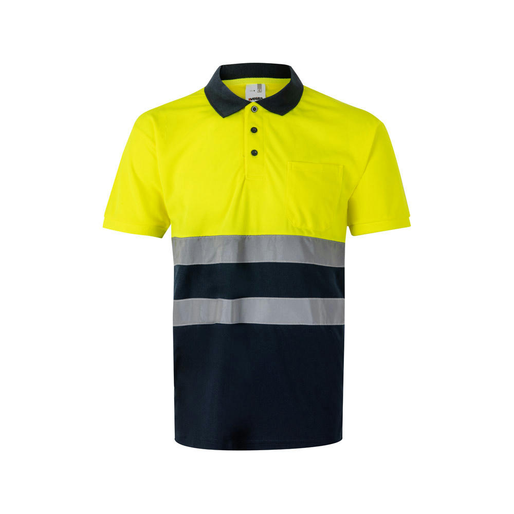 VL FORTUNA. Poloshirt (140g/m²) im Bird-Eye-Design mit kurzen Ärmeln, aus Polyester (100%)