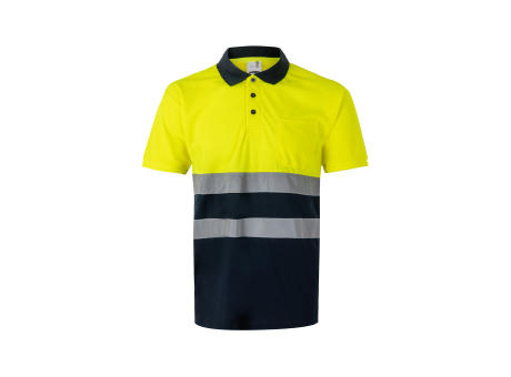 VL FORTUNA. Poloshirt (140g/m²) im Bird-Eye-Design mit kurzen Ärmeln, aus Polyester (100%)