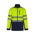 VL HESTIA. Zweifarbige Softshell-Jacke (280 g/m²) aus Polyester (96 %) und Elastan (4 %)