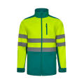 VL HESTIA. Zweifarbige Softshell-Jacke (280 g/m²) aus Polyester (96 %) und Elastan (4 %)