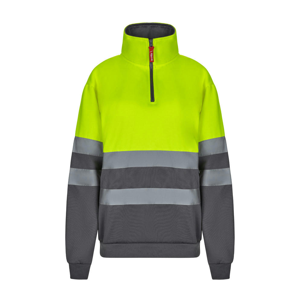 VL THOR LARGE. Zweifarbiges Sweatshirt (300g/m²) aus Polyester-Fleece (100%)