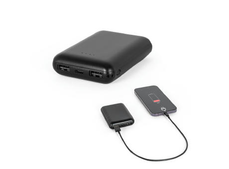 LEAKEY 8. Powerbank 8'000 mAh in recyceltem ABS (100% rABS)